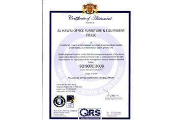ISO Certificate 9001 